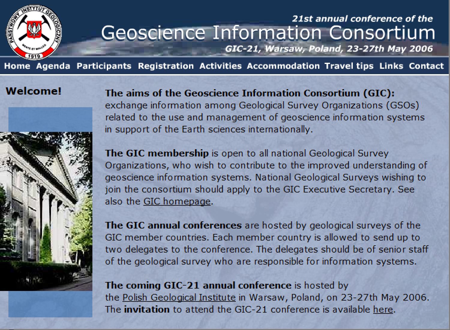 GIC-21st Conference - home page